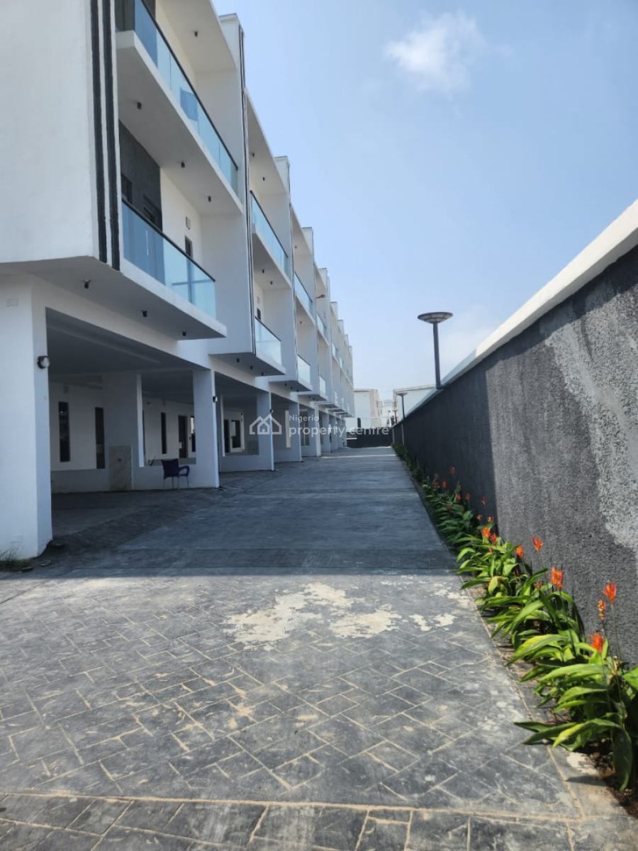 4-bedroom Terrace House with Inbuilt Bq, Gbngbala Street, Ikate, Lekki, Lagos, Flat / Apartment for Sale