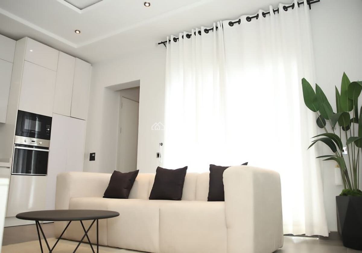 Cozy White 1 Bedroom Apartment with Ps5, Off Admiralty Road,lekki Phase 1, Lekki Phase 1, Lekki, Lagos, Self Contain (single Rooms) Short Let