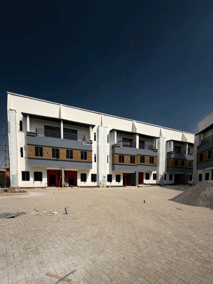 Experience Premium Living in Wuye! Newly Built 4-bedroom Terrace Duple, Wuye, Abuja, House for Sale