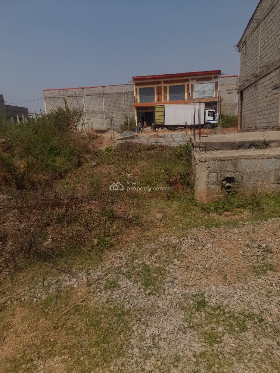 50sqm Land for Shop in a Market Up and Down, Fo1 Layout, Kubwa, Abuja, Shop for Sale