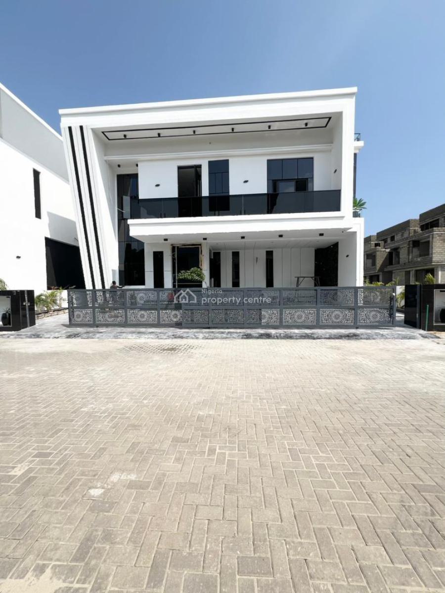 5 Bedrooms Fully-detached Duplex with Bq, Chevron, Lekki, Lagos, Detached Duplex for Sale