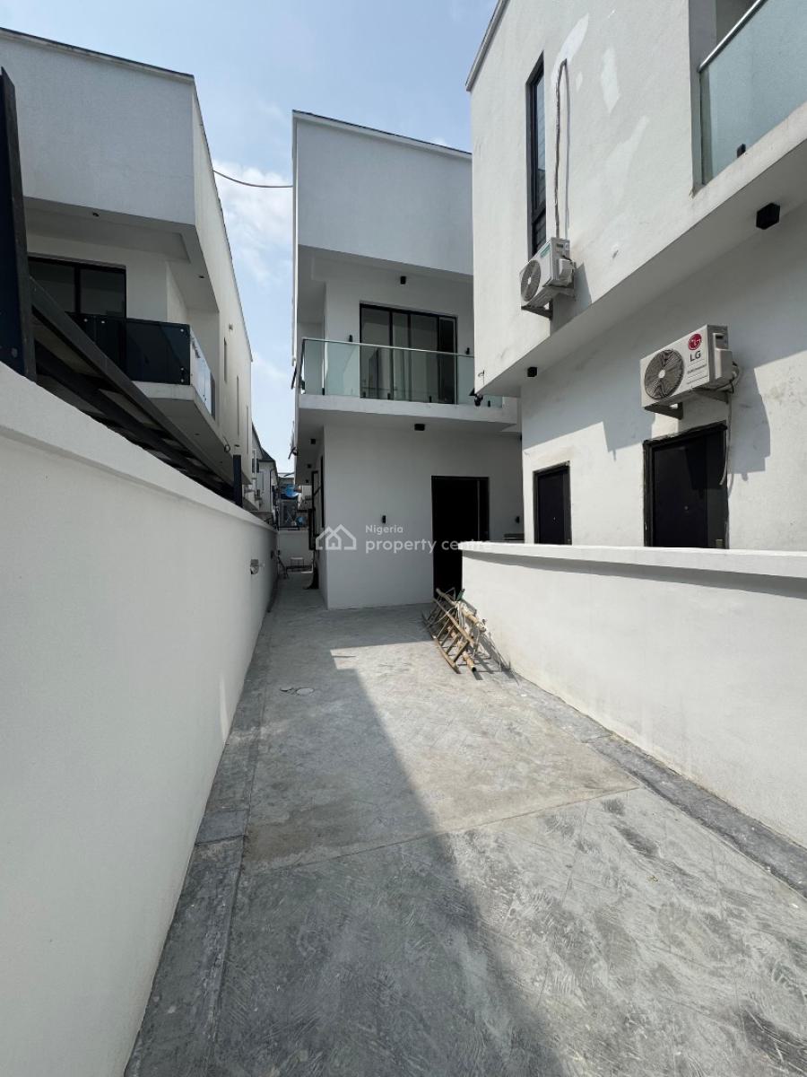 4 Bedroom Semi Detached Duplex with a Bq, Chevron, Lekki, Lagos, Semi-detached Duplex for Rent