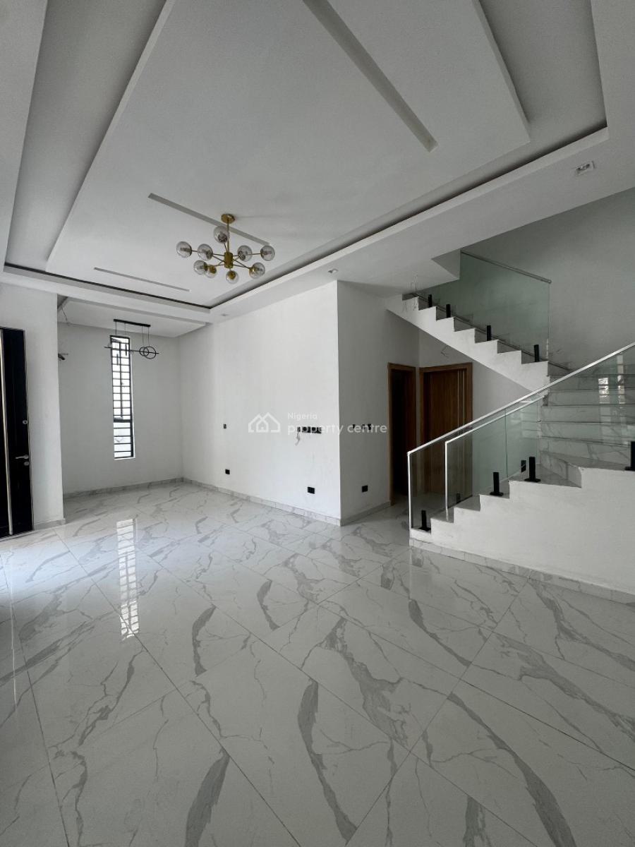 4 Bedroom Semi Detached Duplex with a Bq, Chevron, Lekki, Lagos, Semi-detached Duplex for Rent