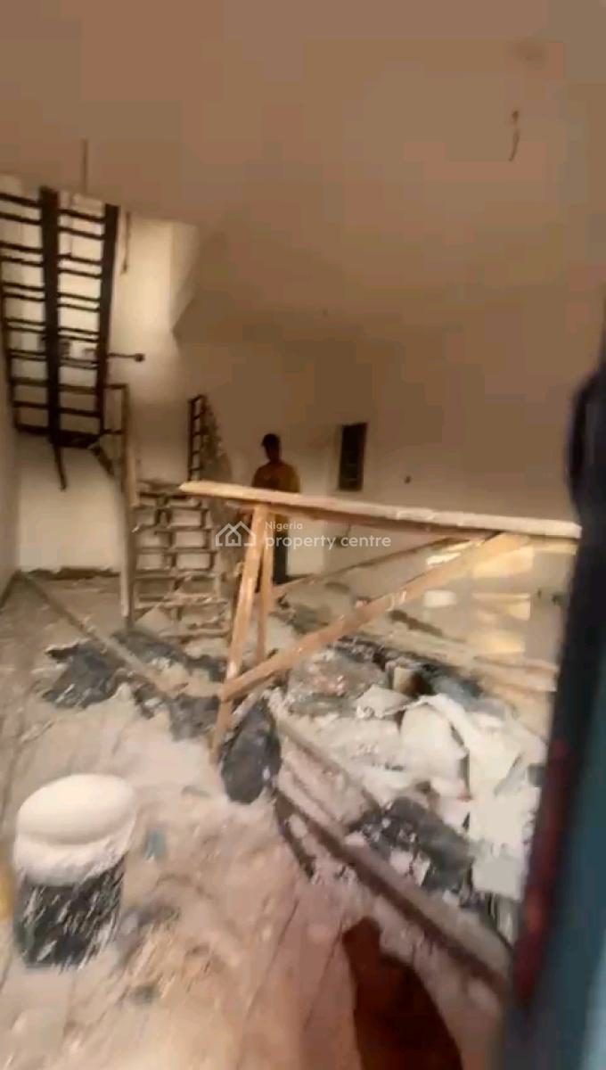 Newly Built Spacious Mini Flat Duplex, All Round with Tilles, Soluyi, Gbagada, Lagos, Detached Duplex for Rent