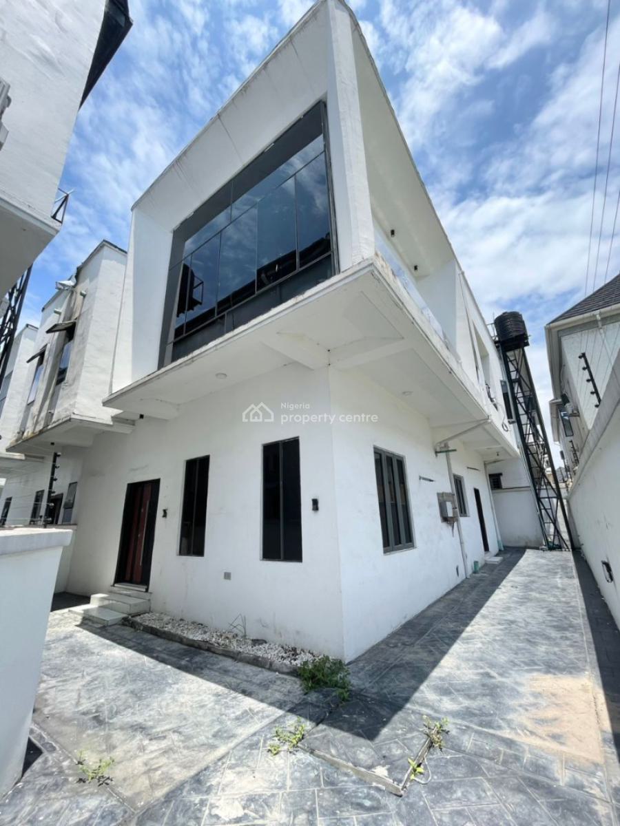 Lovely 4 Bedroom Semi-detached Duplex with Bq in a Secure Estate, Chevron, Lekki, Lagos, Semi-detached Duplex for Sale