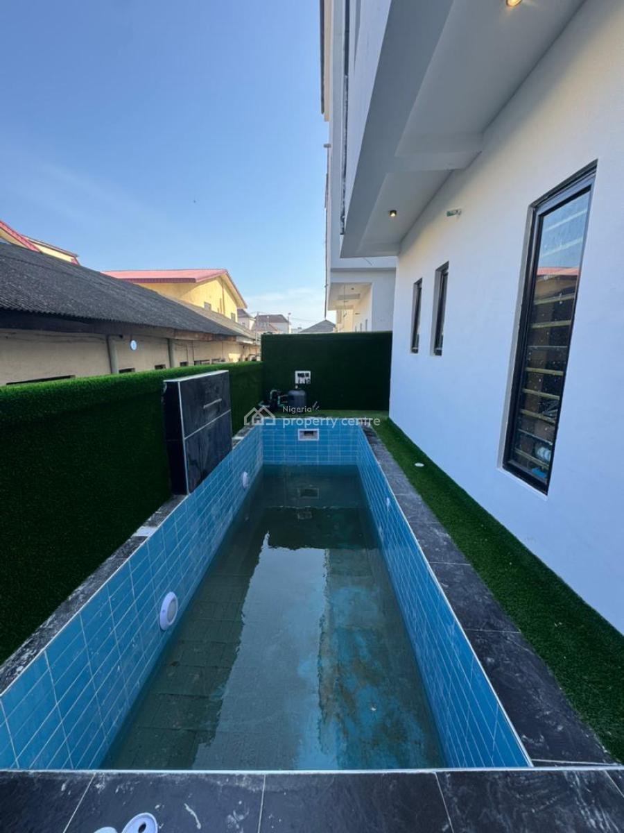Aesthetically Pleasing 5 Bedroom Detached Duplex with Swimming Pool, Duplex with Swimming Pool, Cinema, Gym Room, Rooftop Terrace, Bq, Ologolo, Lekki, Lagos, Detached Duplex for Sale