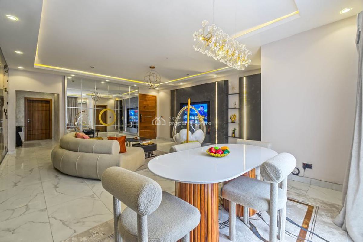 Luxe 3 Bedroom Apartment with Gym, Snooker Board, Swimming Pool, Periwinkle Estate, Freedom Way, Lekki Phase 1, Lekki Phase 1, Lekki, Lagos, House Short Let