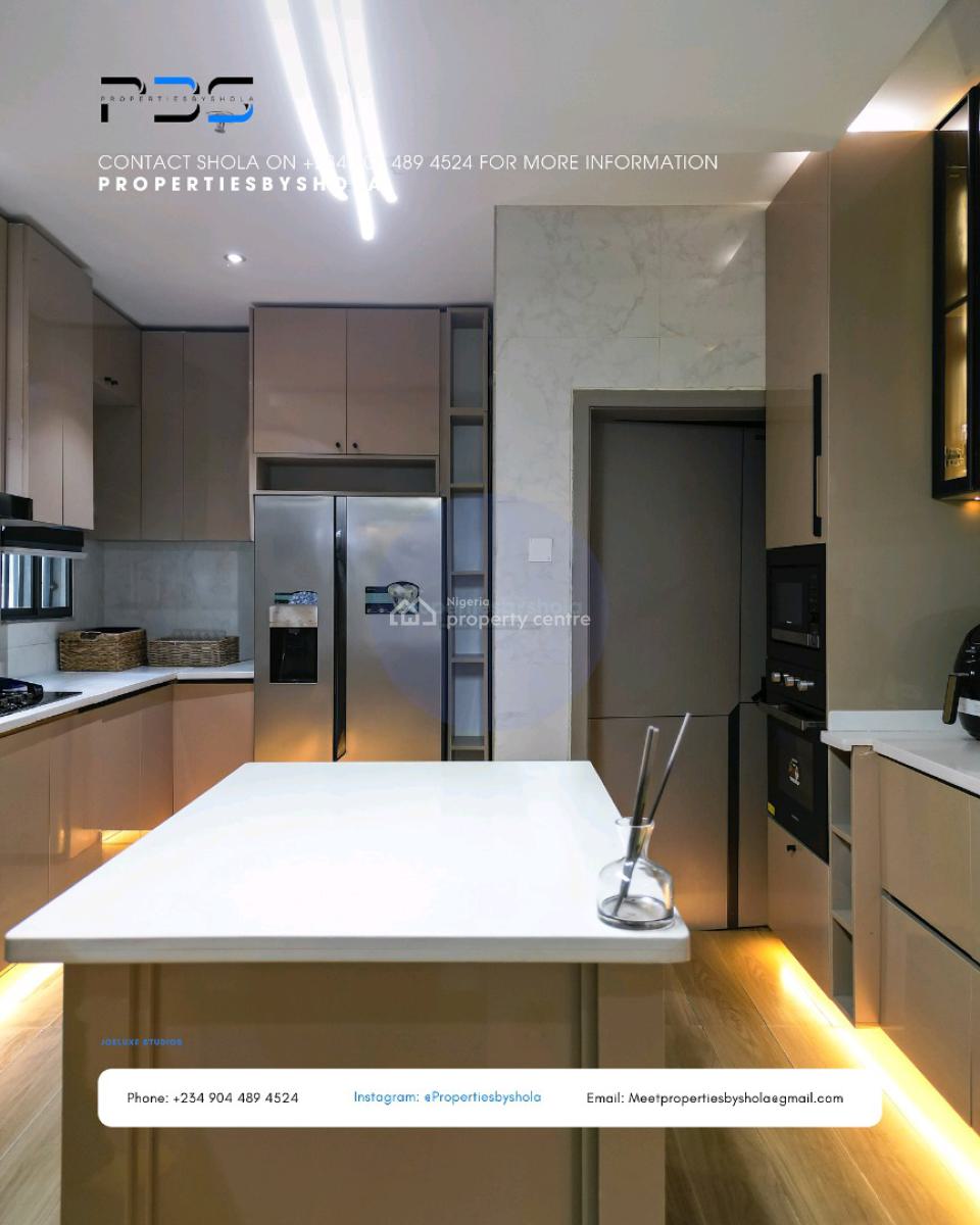 Finished Terrace Duplex Katampe Extension.  Beautifully Finished 4-bed, Guzape District, Abuja, House for Sale