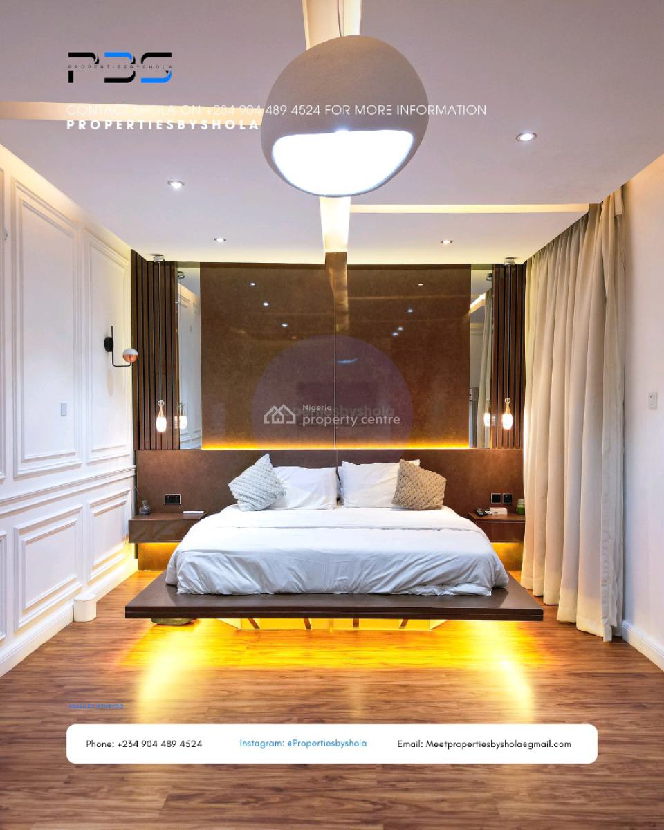 Finished Terrace Duplex Katampe Extension.  Beautifully Finished 4-bed, Guzape District, Abuja, House for Sale