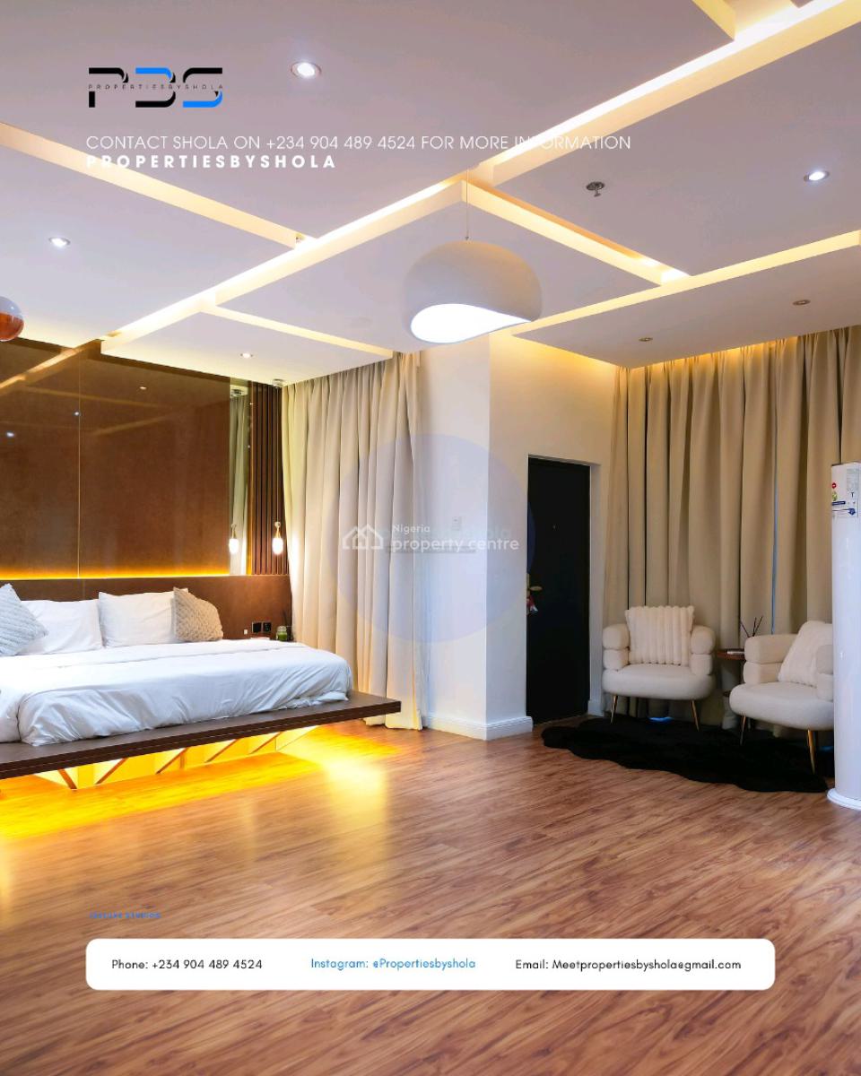 Finished Terrace Duplex Katampe Extension.  Beautifully Finished 4-bed, Guzape District, Abuja, House for Sale