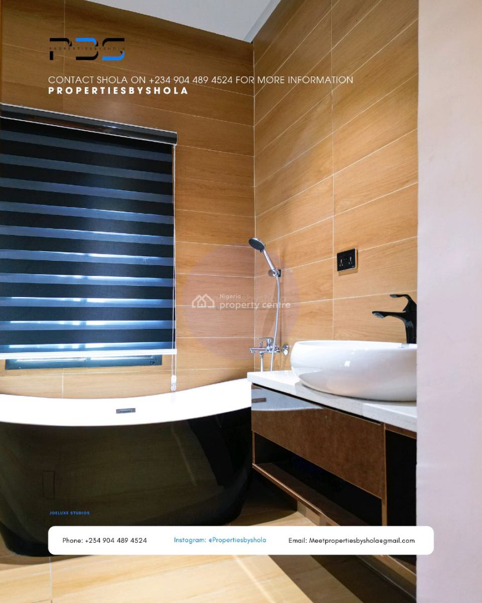 Finished Terrace Duplex Katampe Extension.  Beautifully Finished 4-bed, Guzape District, Abuja, House for Sale