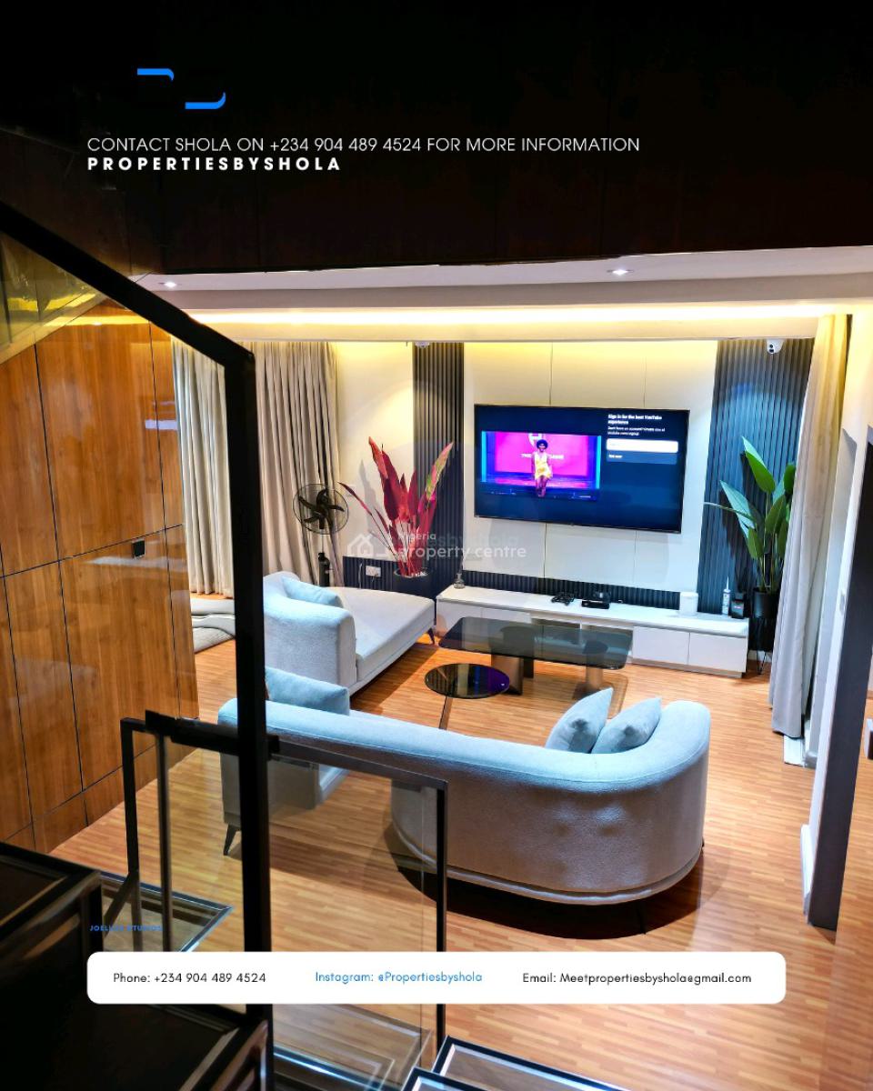 Finished Terrace Duplex Katampe Extension.  Beautifully Finished 4-bed, Guzape District, Abuja, House for Sale