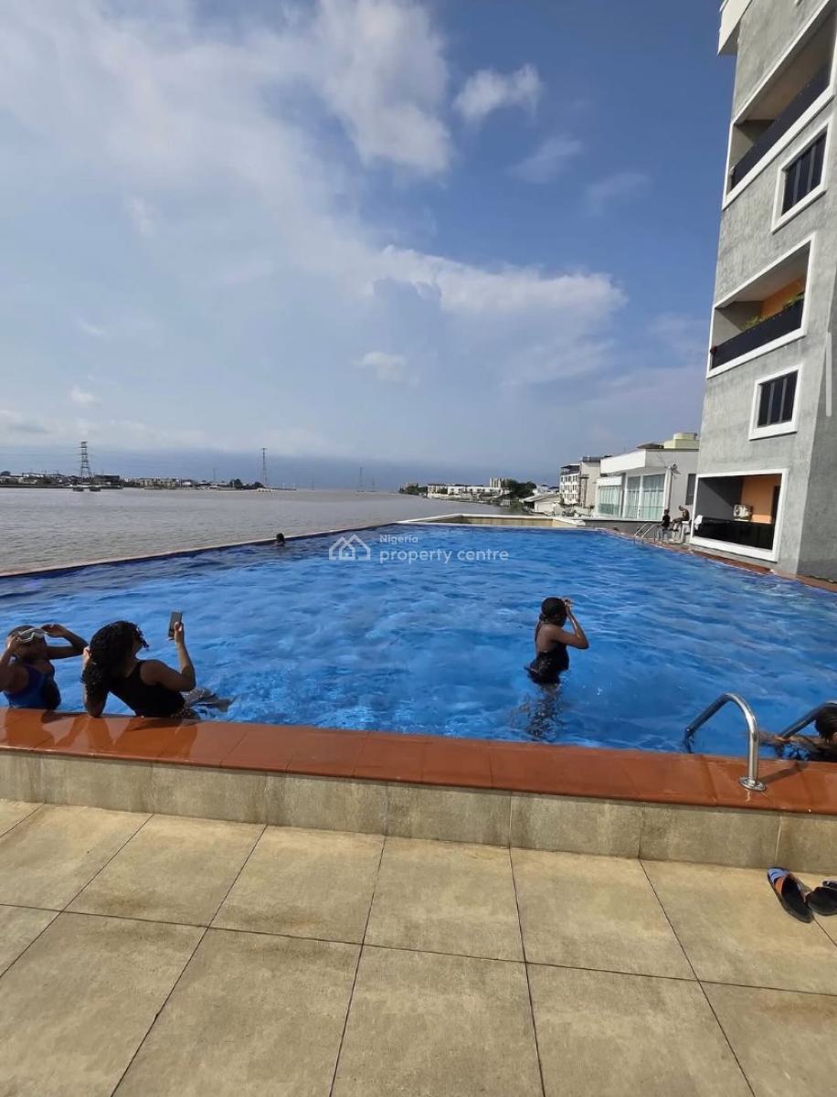 Luxury Waterfront 1 Bedroom Apartment with Swimming Pool, Gym, Cinema, Lekki Phase 1, Lekki, Lagos, Mini Flat (room and Parlour) Short Let