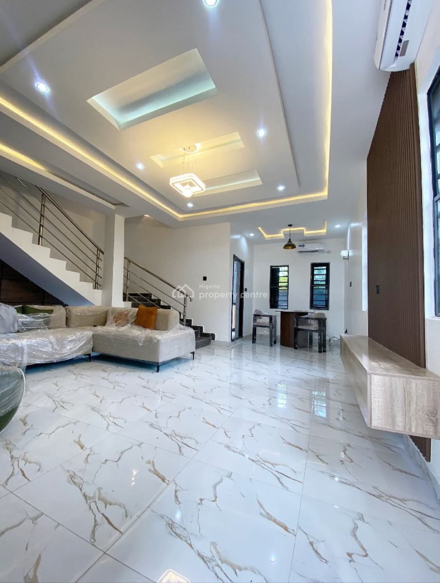 Modern Semi-furnished 3 Bedroom Duplex, Shell Cooperative Estate Off Eneka Link Road, Port Harcourt, Rivers, Semi-detached Duplex for Sale