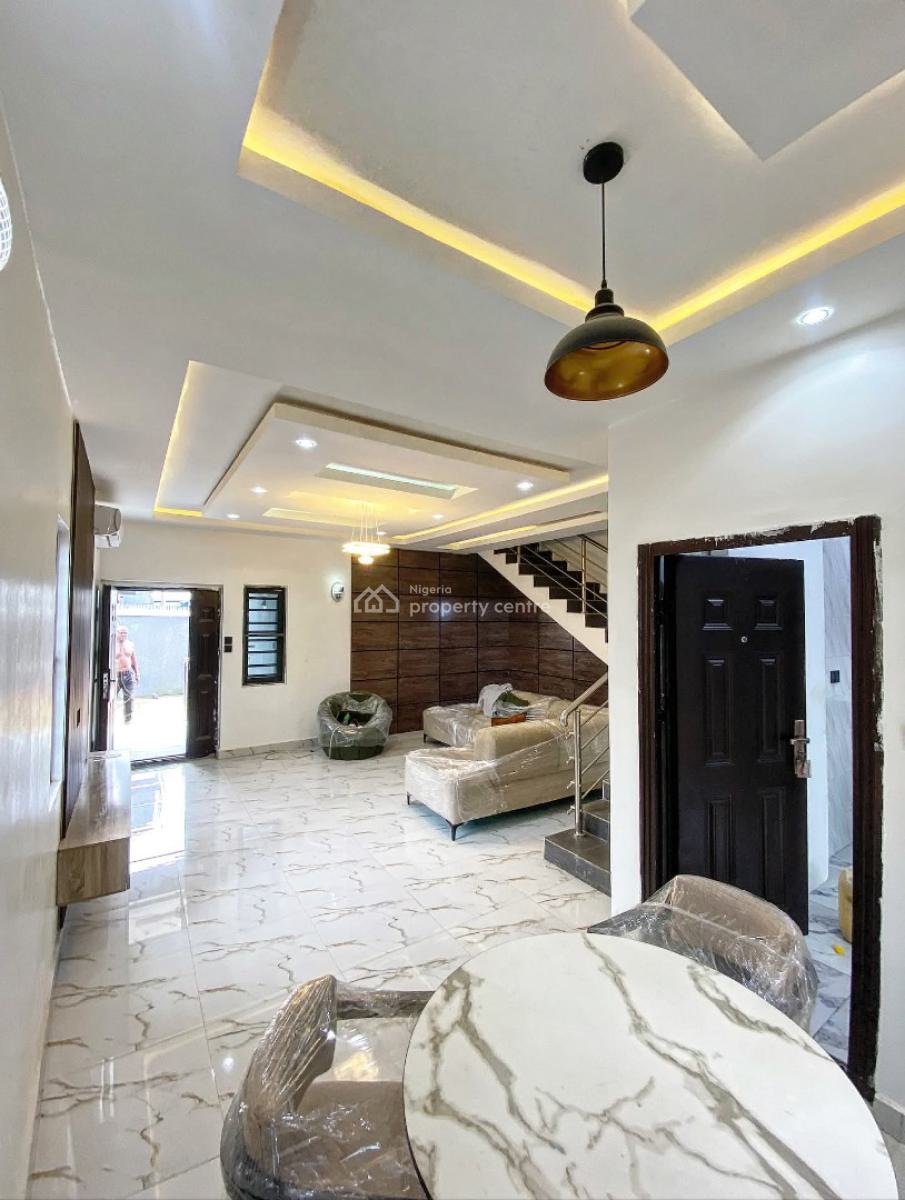 Modern Semi-furnished 3 Bedroom Duplex, Shell Cooperative Estate Off Eneka Link Road, Port Harcourt, Rivers, Semi-detached Duplex for Sale