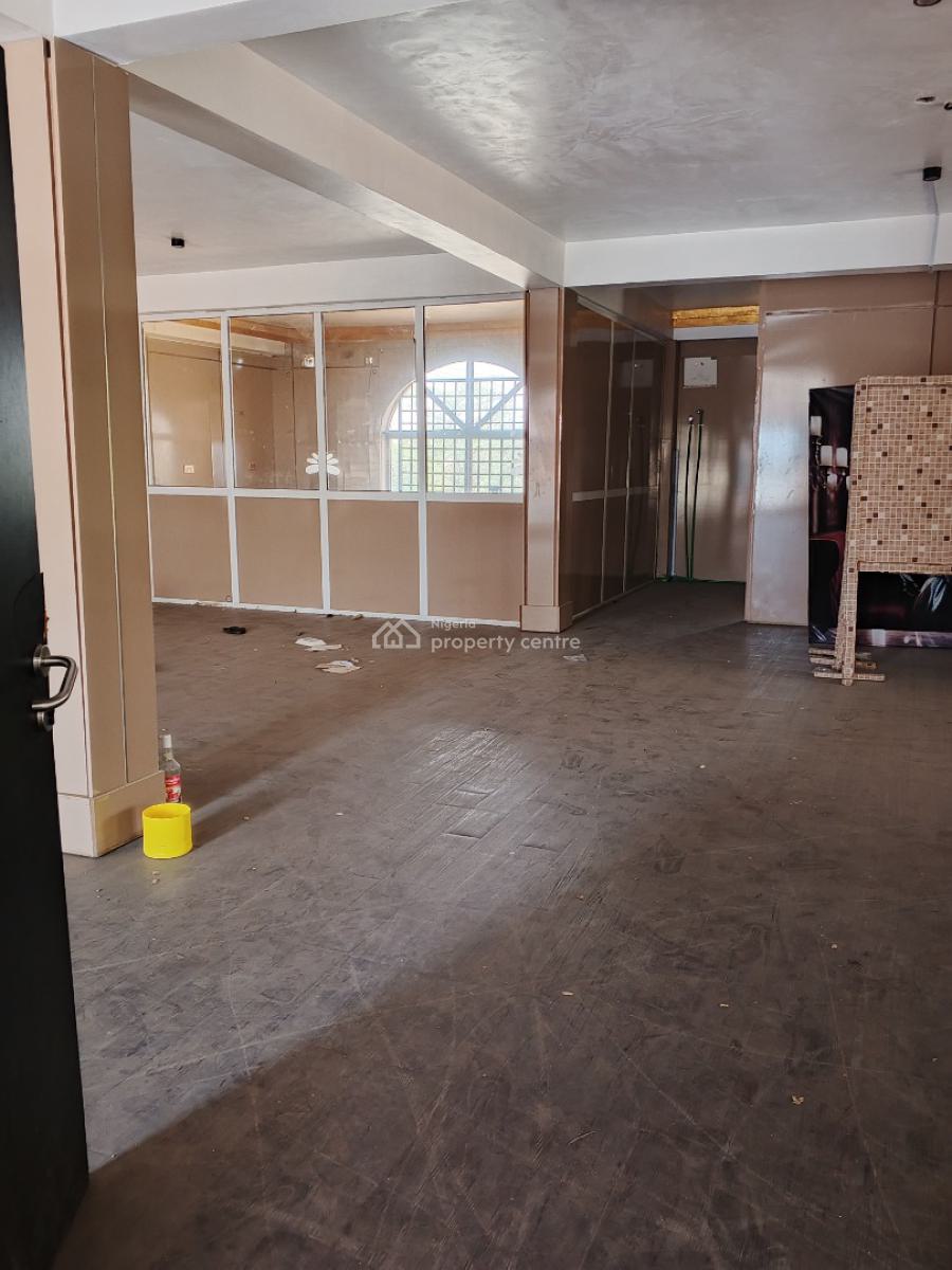 176sqm Office Space on 1st and 2nd Floor with 2 Bedroom Flat Penthouse, Zone 3, Wuse, Abuja, Office Space for Rent