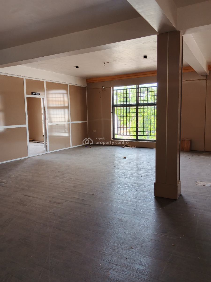 176sqm Office Space on 1st and 2nd Floor with 2 Bedroom Flat Penthouse, Zone 3, Wuse, Abuja, Office Space for Rent
