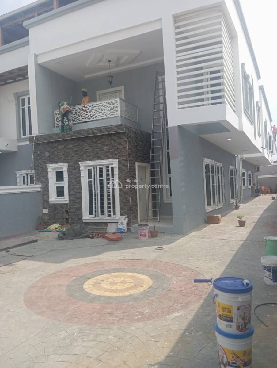 Well Mainland 5 Bedroom Semi Detached Duplex, Peace Estate,by Ogidan.,., Sangotedo, Ajah, Lagos, Semi-detached Duplex for Rent