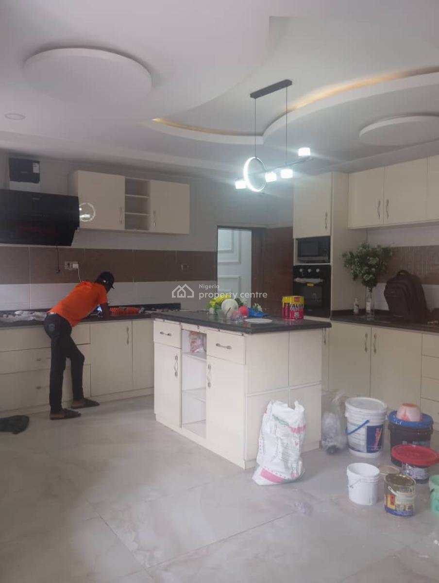 Well Mainland 5 Bedroom Semi Detached Duplex, Peace Estate,by Ogidan.,., Sangotedo, Ajah, Lagos, Semi-detached Duplex for Rent