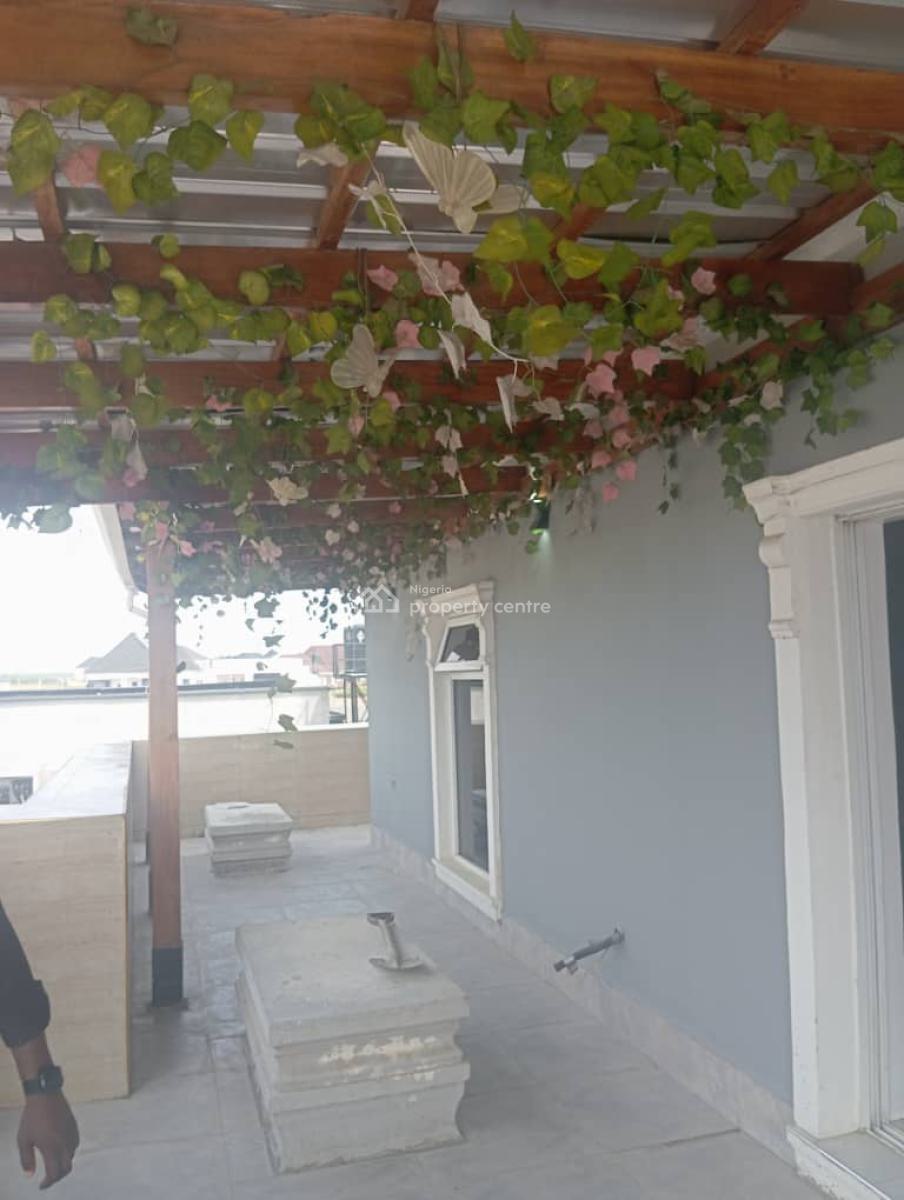 Well Mainland 5 Bedroom Semi Detached Duplex, Peace Estate,by Ogidan.,., Sangotedo, Ajah, Lagos, Semi-detached Duplex for Rent