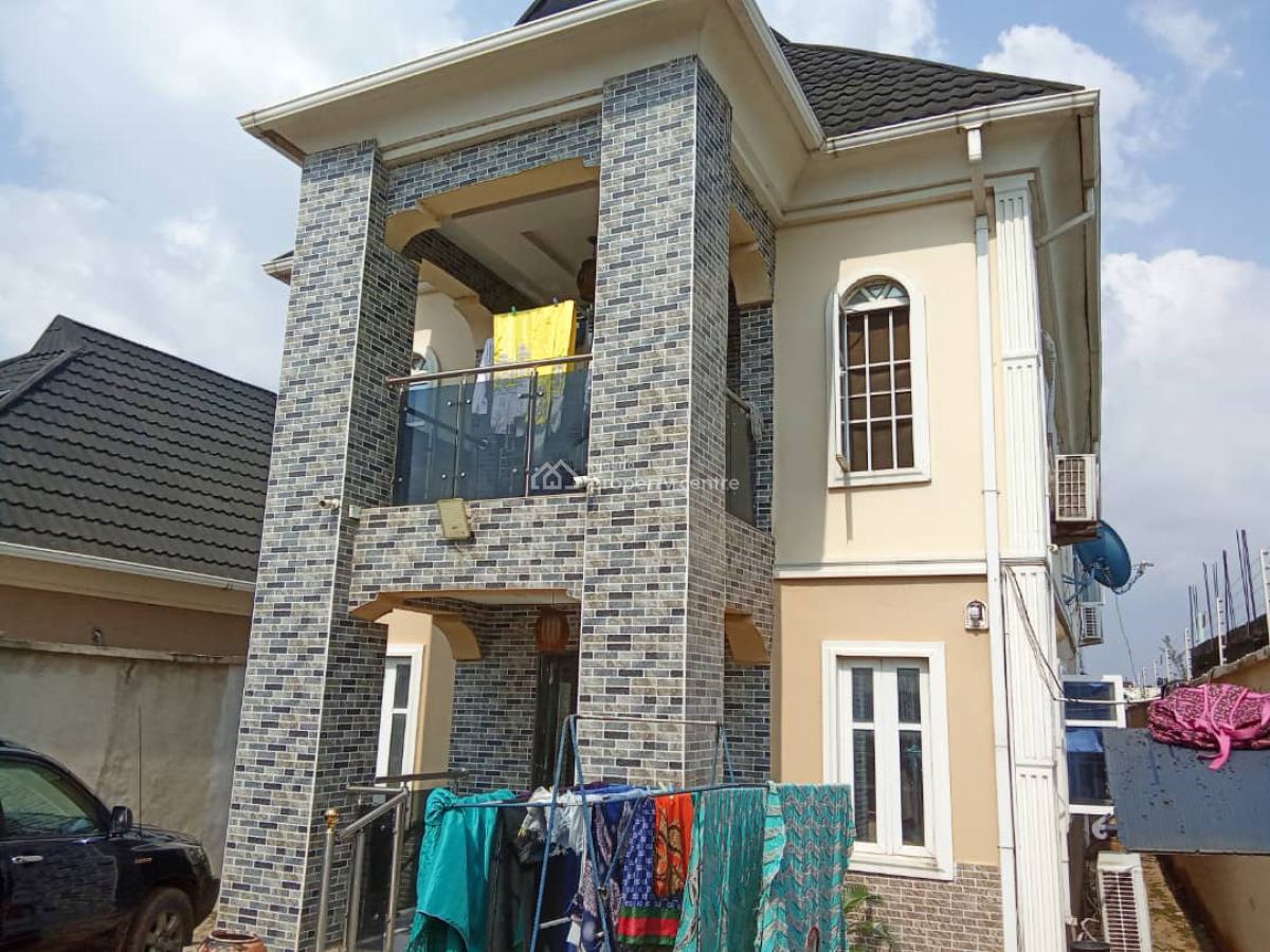 Executive 4 Bedroom Duplex on Half Plot, Off Fire Bus Stop, Ijegun, Ikotun, Lagos, Detached Duplex for Sale
