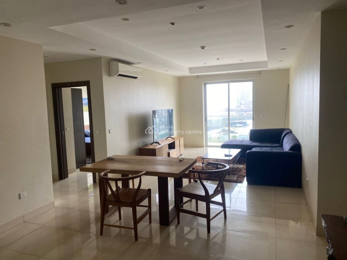 Waterview Well Furnished 2 Bedroom Apartment, Bluewater Apartments, Oniru, Victoria Island (vi), Lagos, Flat / Apartment for Rent