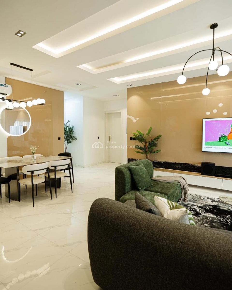 Brand New 3 Bedroom Apartment on The 5th Floor with Ps5, Swimming Pool, Ikate, Lekki, Lagos, Flat / Apartment Short Let