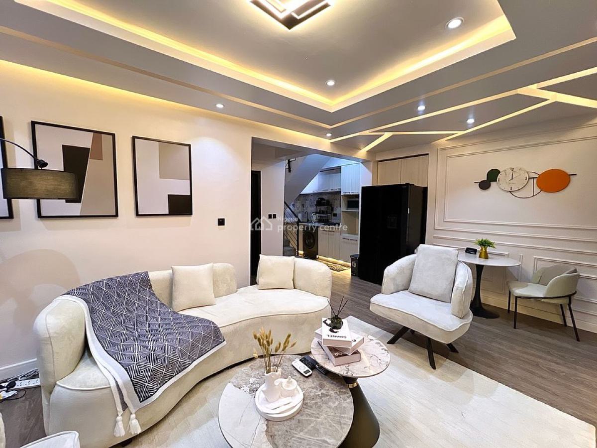 Newly Launched 2 Bedroom Alexa Smart Maisonette with Ps5, Lekki Phase 1, Lekki, Lagos, Flat / Apartment Short Let