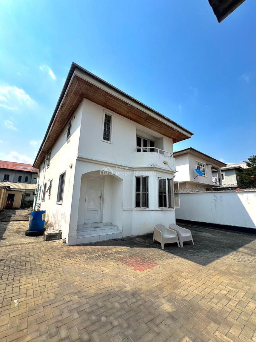 Fully Detached 4 Bedroom Duplex with 2 Rooms Bq, Lekki Phase 1, Lekki, Lagos, Detached Duplex for Rent
