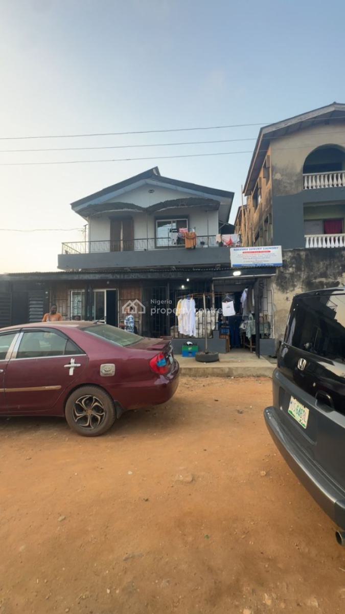 Decent One Storey Building on Half Plot of Land, Onipanu, Shomolu, Lagos, Block of Flats for Sale