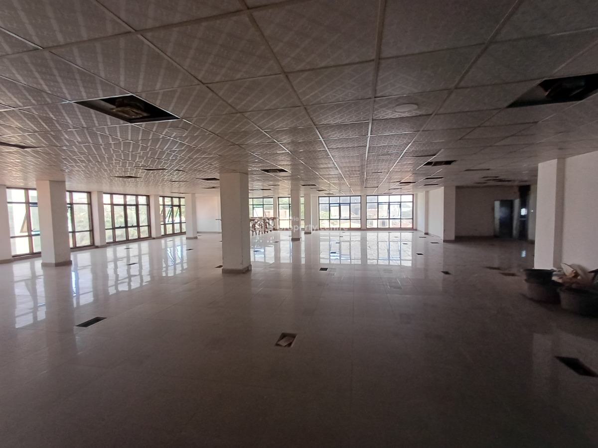 360sqm Office Space on The Fourth Floor with Elevators & Gen, Wuse 2, Abuja, Office Space for Rent