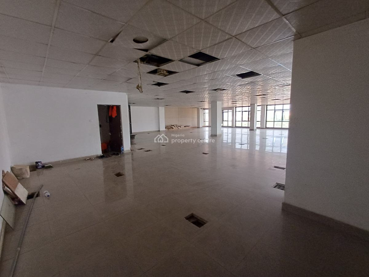 360sqm Office Space on The Fourth Floor with Elevators & Gen, Wuse 2, Abuja, Office Space for Rent