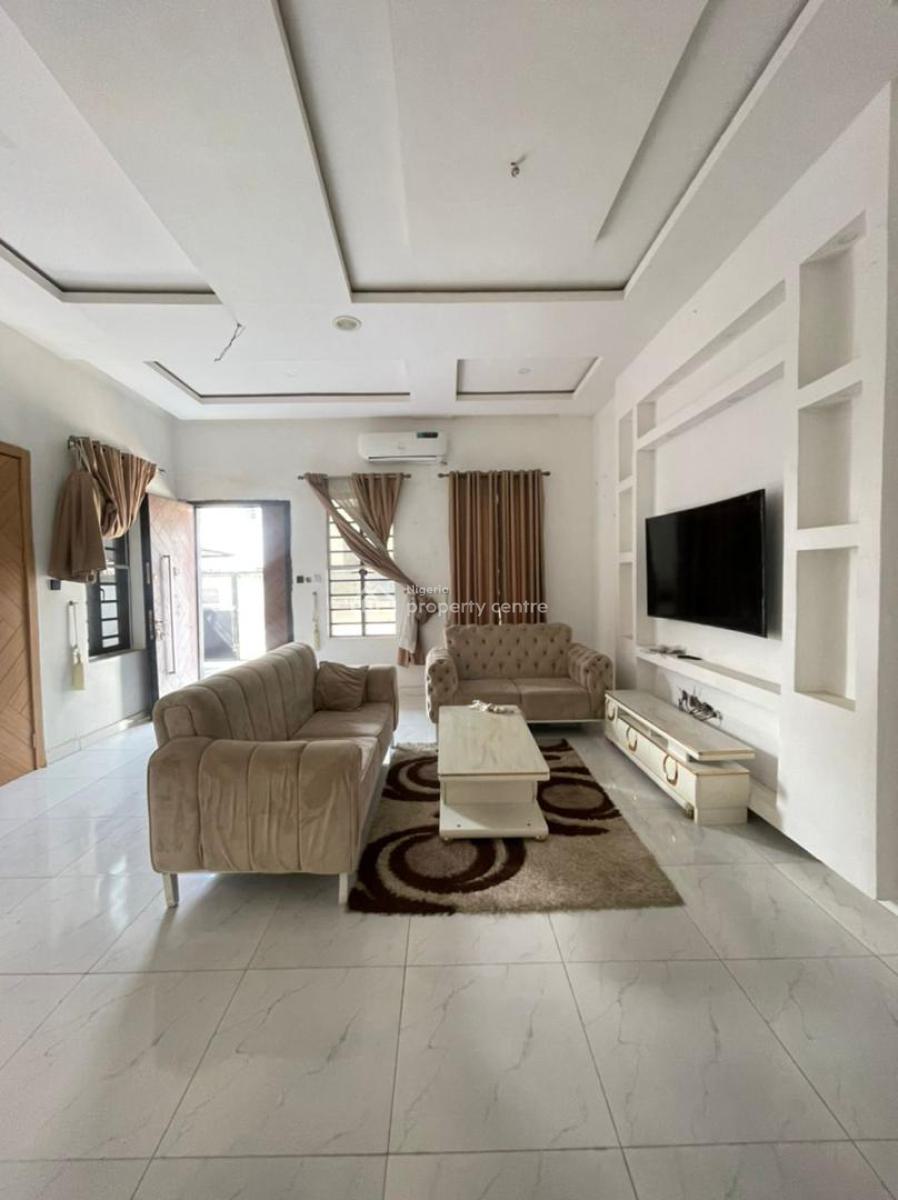 Semi Furnished 4 Bedroom Semi Detached Duplex with Bq, Orchid Road, Lekki, Lagos, Semi-detached Duplex for Rent