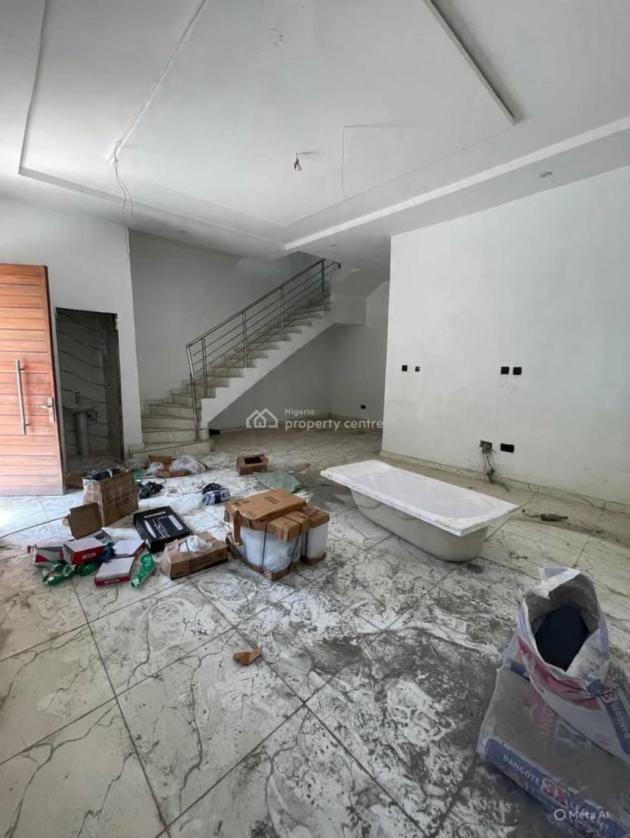 Stunning 4 Bedroom Semi Detached Duplex, Chevron, Lekki, Lagos, Semi-detached Duplex for Rent