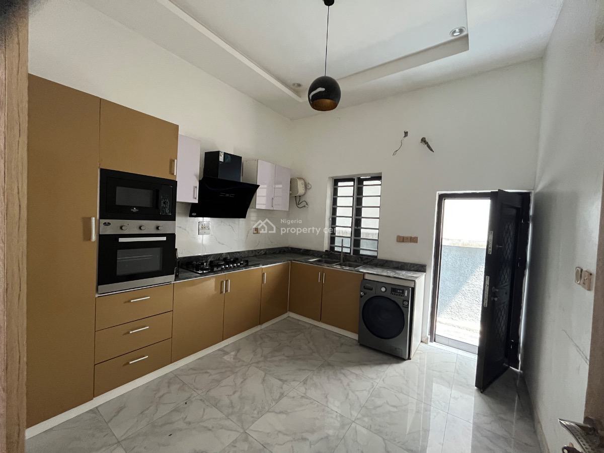 4 Bedroom Semi Detached Duplex with Bq in a Gated Estate, Chevron, Lekki, Lagos, House for Rent
