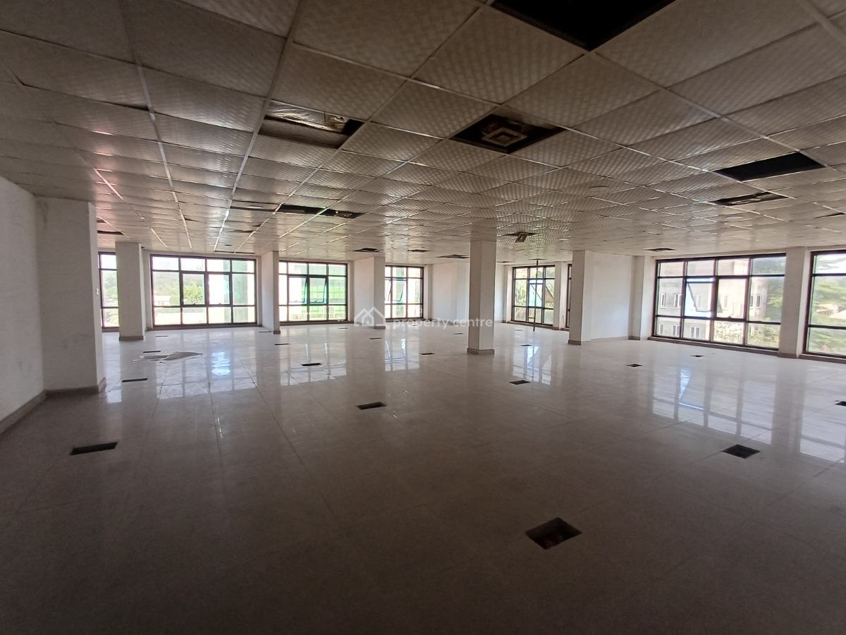 Serviced 381.58sqm Space on The Third Floor with Elevators and Generator, Wuse 2, Abuja, Office Space for Rent