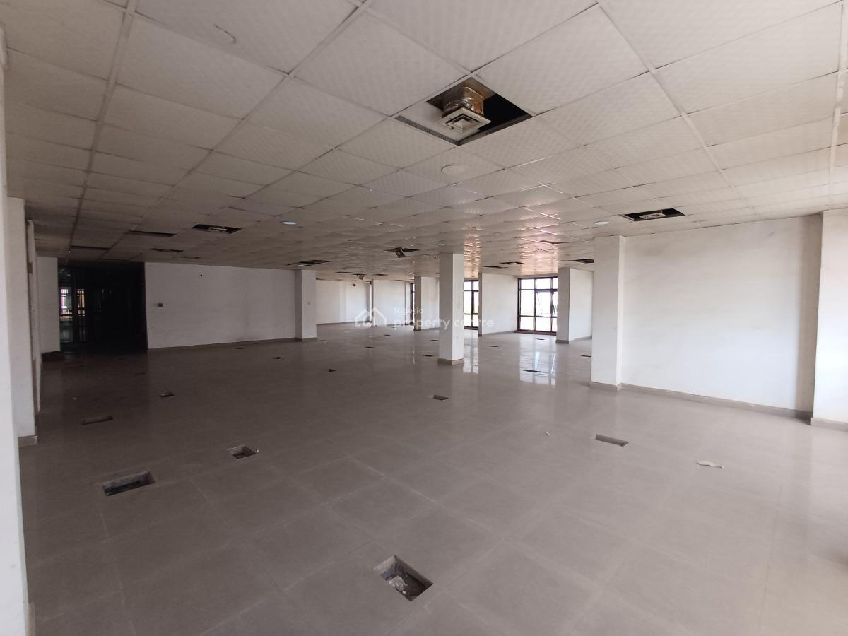 Serviced 381.58sqm Space on The Third Floor with Elevators and Generator, Wuse 2, Abuja, Office Space for Rent
