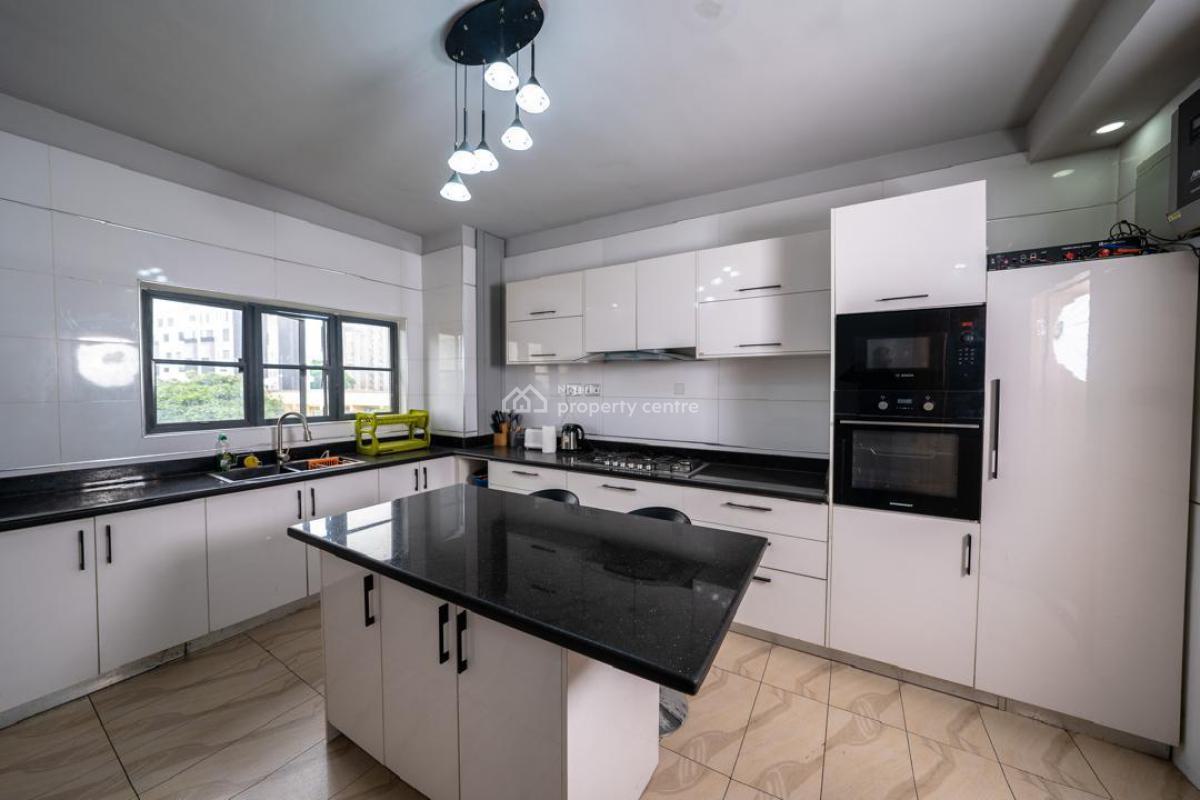 Fully Furnished 3 Bedrooms Serviced Apartment with Swimming Pool, Ikoyi, Lagos, Flat / Apartment for Rent