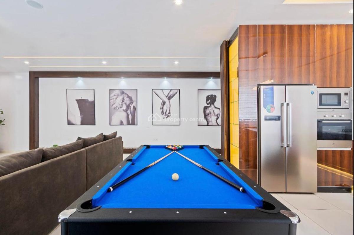 Brand New Luxury 4 Bedroom Apartment with Swimming Pool, Ps 5, Board, Lekki Phase 1, Lekki, Lagos, Flat / Apartment Short Let