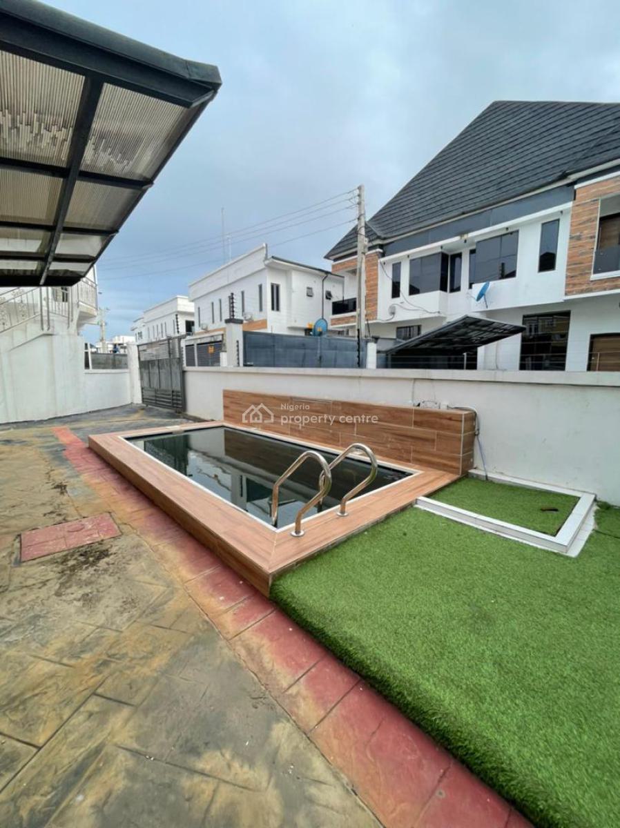 Fully Furnished 4 Bedroom Semi Detached Duplex with Bq, Ikota, Lekki, Lagos, Semi-detached Duplex for Rent