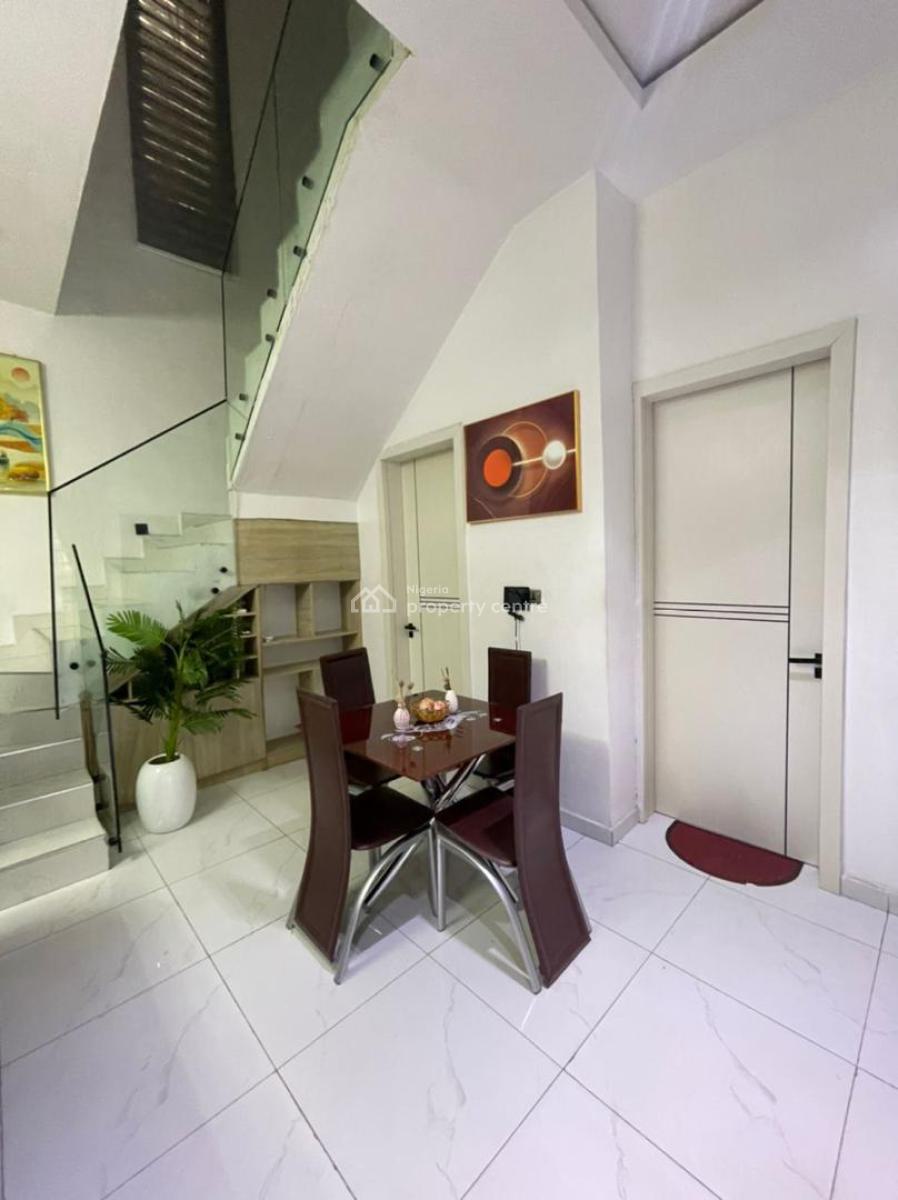 Fully Furnished 4 Bedroom Semi Detached Duplex with Bq, Ikota, Lekki, Lagos, Semi-detached Duplex for Rent