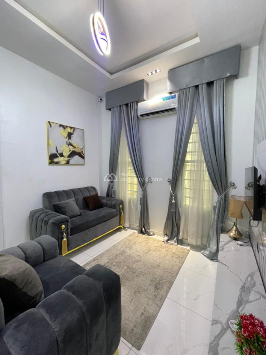 Fully Furnished 4 Bedroom Semi Detached Duplex with Bq, Ikota, Lekki, Lagos, Semi-detached Duplex for Rent