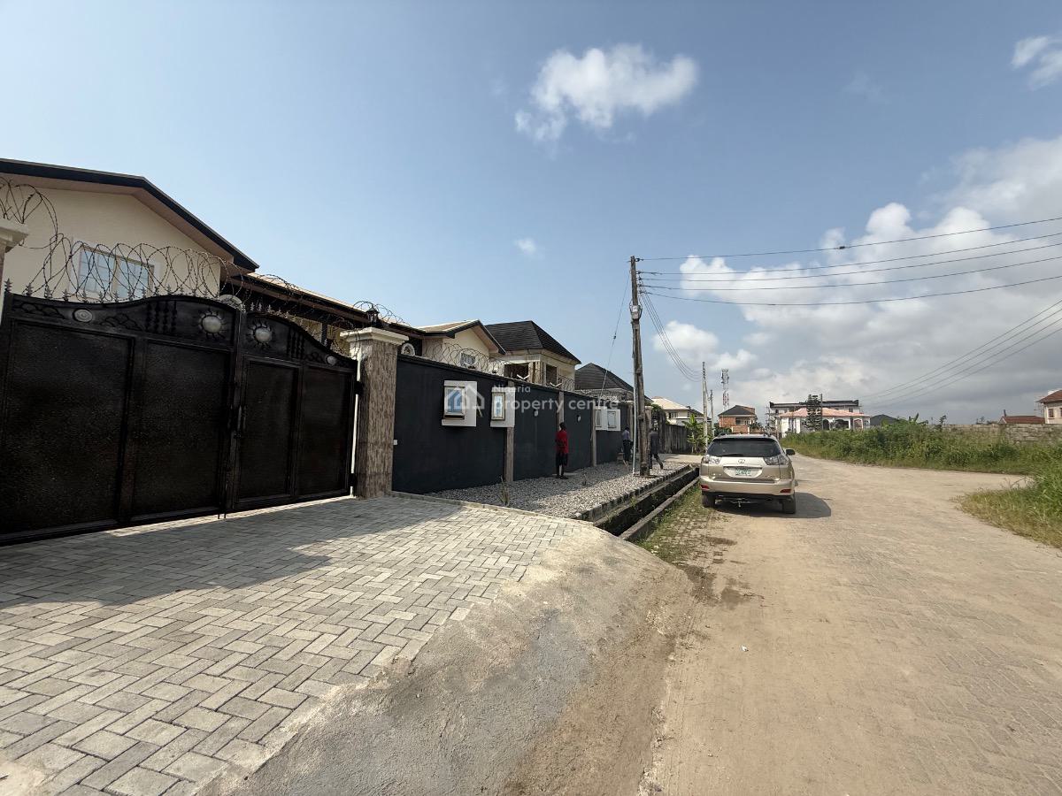 Massive 4 Bedroom Semi Detached Duplex with 2 Room Bq, Lekki Scheme 2 Estate Ogombo Road By Con Oil, Ajah, Lagos, Semi-detached Duplex for Rent