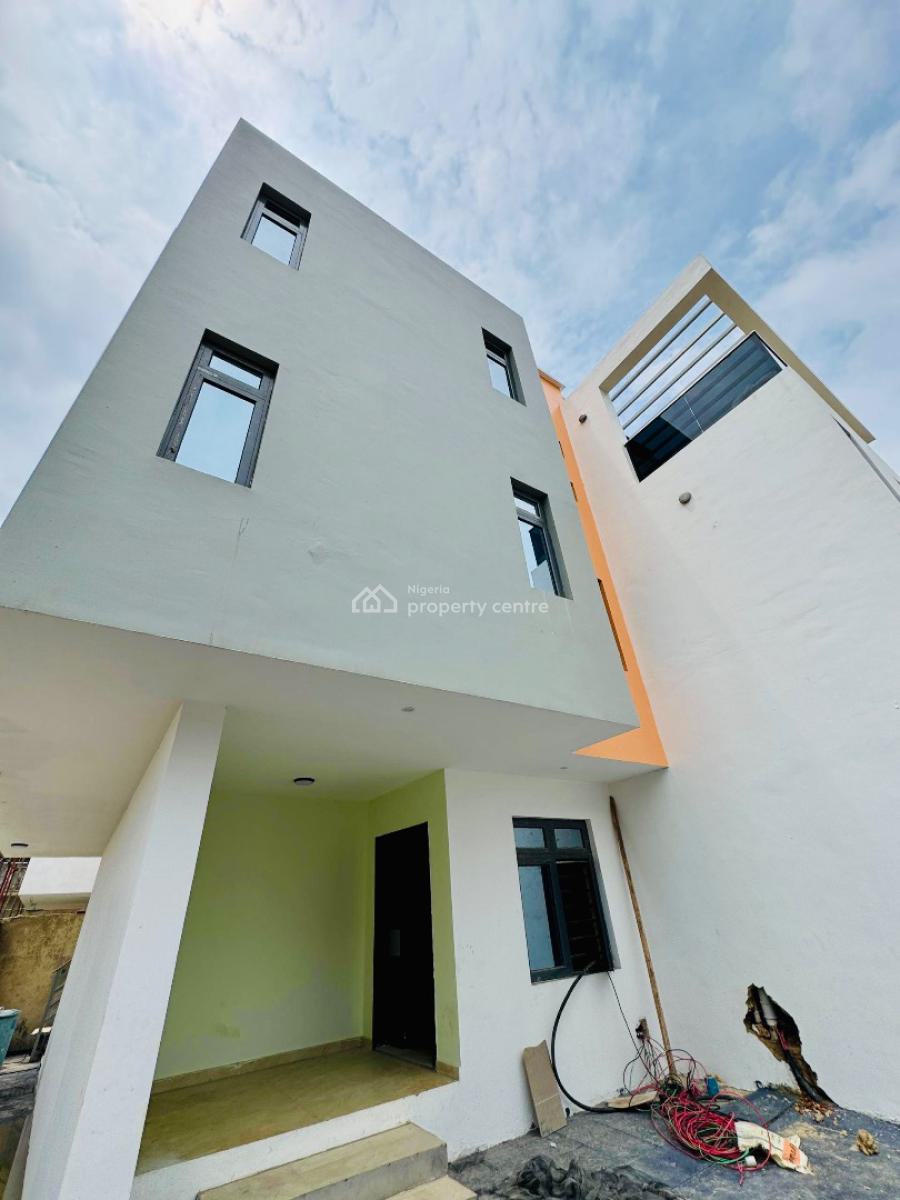 Newly Constructed 4 Bedroom Semi Detached Duplex with Bq, Maryland, Lagos, Semi-detached Duplex for Sale