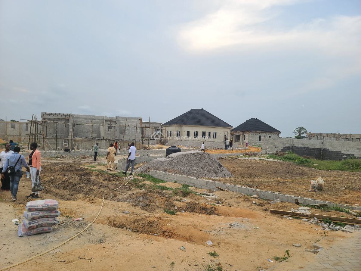 Luxury Living 3bedroom Bungalow with Bq and Solar, Eleranigbe, Ibeju Lekki, Lagos, Detached Bungalow for Sale