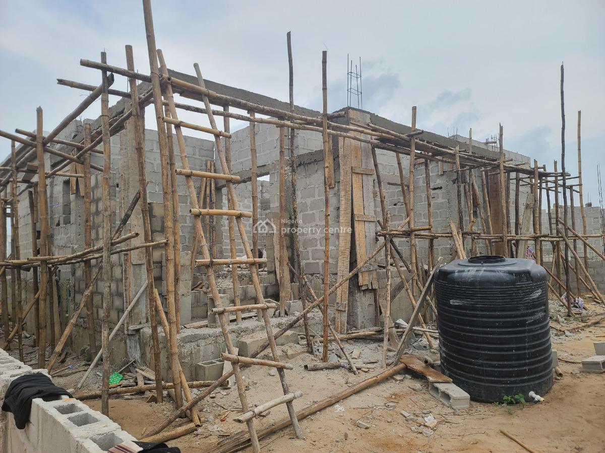 Luxury Living 3bedroom Bungalow with Bq and Solar, Eleranigbe, Ibeju Lekki, Lagos, Detached Bungalow for Sale