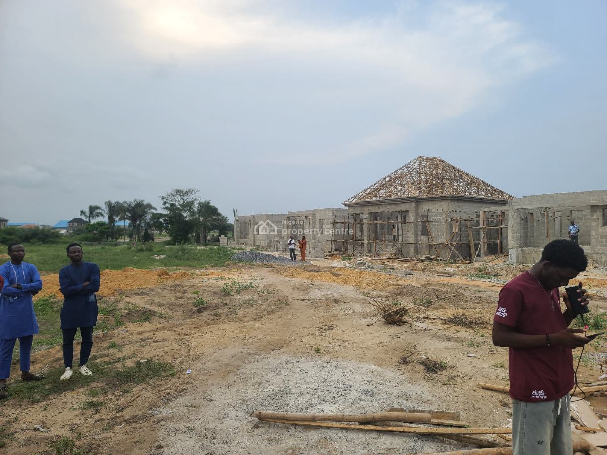 Luxury Living 3bedroom Bungalow with Bq and Solar, Eleranigbe, Ibeju Lekki, Lagos, Detached Bungalow for Sale