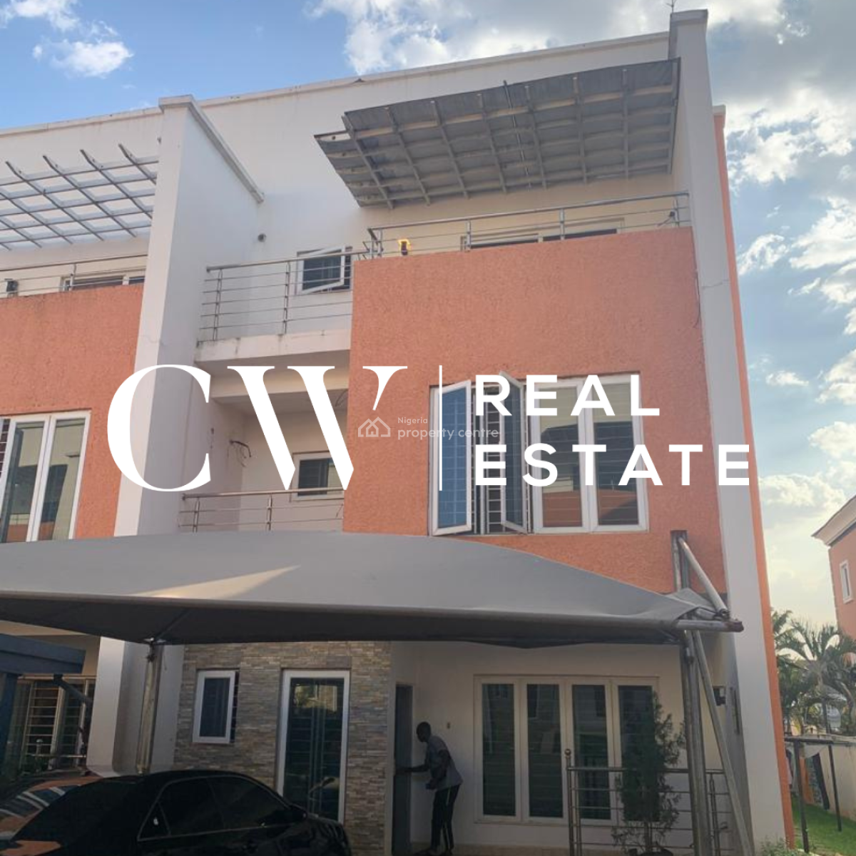 4-bedroom Terrace Duplex, Life Camp, Abuja, Terraced Duplex for Rent