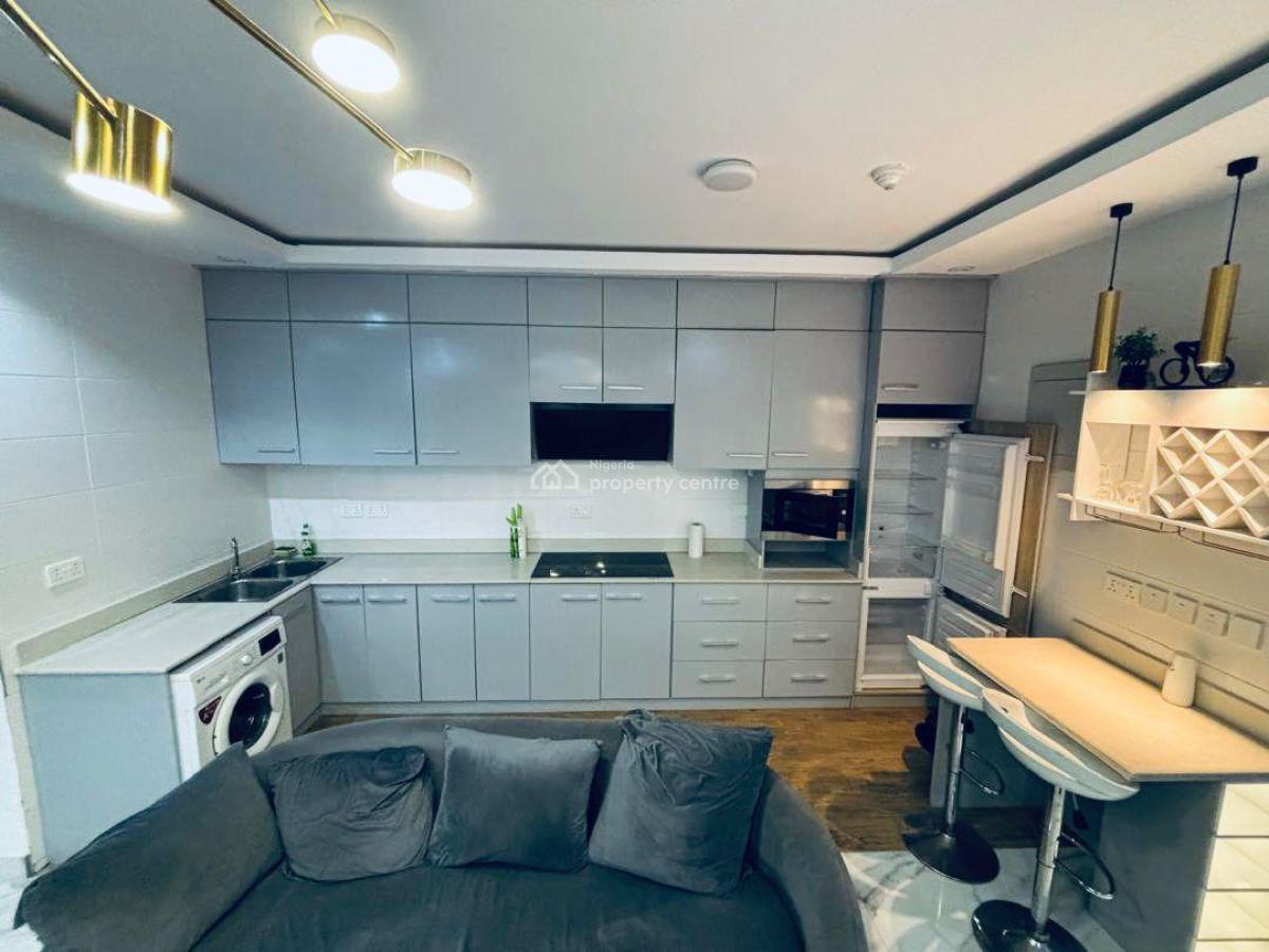 Fully Furnished 2-bedroom Serviced Apartment with All Round Balcony, Lekki Phase 1, Lekki, Lagos, Flat / Apartment for Rent