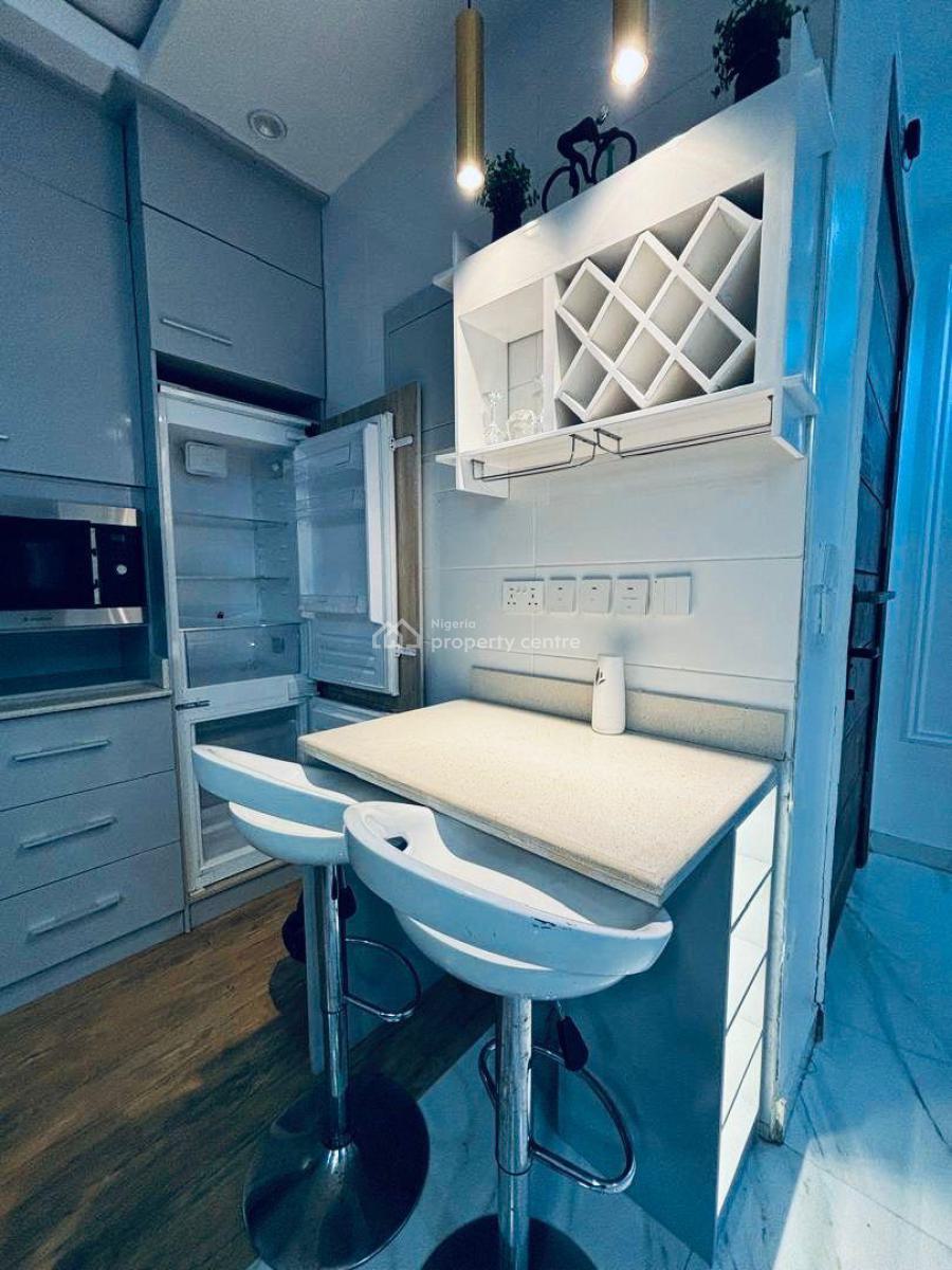 Fully Furnished 2-bedroom Serviced Apartment with All Round Balcony, Lekki Phase 1, Lekki, Lagos, Flat / Apartment for Rent